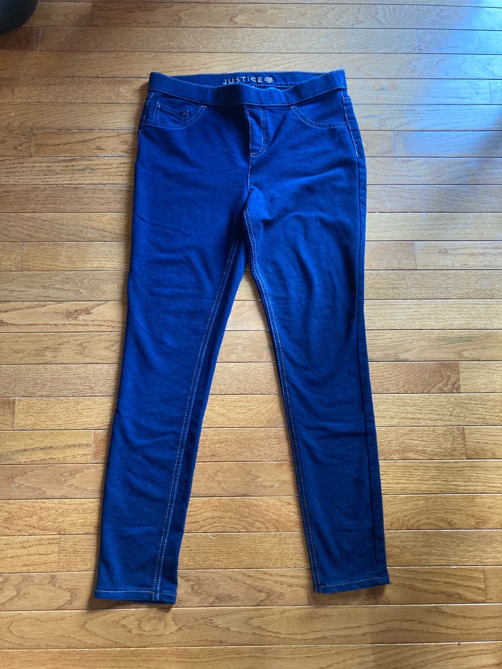 Justice Dark Blue Girls' Jeans/Leggings, 16 plus